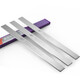 Specially designed for planing hardwood HSS super hard W18 high speed steel planer blade full edge steel woodworking blade white steel pressure planing planer blade extra hard W18 3 thick * 25 wide * 200 long * one piece