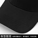 Hat Yijin Hat Unisex Couple Outdoor Baseball Cap Men's Summer Breathable Peaked Cap Trendy Fashion Sun Protection Hat Pure Black (Adjustable)
