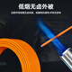 山泽(SAMZHE)光纤跳线 电信级LC-ST多模双芯 低烟无卤环保光纤线 收发器尾纤 3米G2-LCST03
