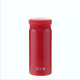 Xino simple thermos cup girl heart ins cute student Japanese mini thermos cup small pocket water cup portable 200ml red DY1032