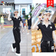Woodpecker (TUCANO) 2024 summer new sportswear suit for women fashion internet celebrity thin short-sleeved age-reducing fashionable casual two-piece set White trousers suit [short-sleeved + trousers] M [Suggested 80-100Jin [Jin equals 0.5 kg]]