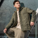Adidas Cotton Clothing Herren- und Frauenkleidung 2025 Frühling Neues warmes Paar mit Kapuze -Windschutzjacke Sportbekleidung Baumwolljacke Wattebotte IV9230/Rock Olivengrün M/175