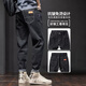 Jeans Men's Spring y Summer Nuevos pantalones elásticos de piernas rectas sueltas Harren Harren Casual Casual 6621 Blue 29