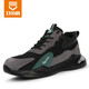 Weierdun Labour Protection Shoes Herren Stahlkopf Anti-Smashing und Anti-PUNKTURE Leicht bequeme Schutzsicherheitsschuhe Konstruktionsstelle Arbeitsfunktion Schuhe [Wear-resistenter fester Boden] Anti-Smashing und Anti-Puncture 44