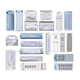 Huixi General Haier Washing Machine Filtre Mesh Sac Filtre Boîte à ordures Sac à ordures Filtre Universal Little Prodigy Tianmu Fréquence Convertisseur Double puissance ACCESSOIRES EN FOBRE AUTALATIQU 32 1 package]