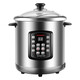 Yongxing DYG-50AFW electric stew pot 304 stainless steel electric soup pot household multi-functional large-capacity fully automatic soup and porridge artifact commercial health-proof water-proof stew pot for stewing lemon paste (40AFK) 10L thickened stainless steel liner 4L porcelain stew pot