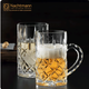 NACHTMANN German imported crystal cup, glass, wineware, whiskey glass, household large-capacity beer glass with handle, Nobelis beer glass 600ml 1 piece