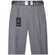 Classic Car Free Iron Lose gerader Geschäft mit mittleren Alters mit hoher Hose für Männer im Frühling, Herbst und Winter Dicke professionelle Anzughose Doppelte Plisel Pure Black 757 [Frühling, Herbst und Winter] Dicke 34 (Taillenumfang 2 Fuß 7)