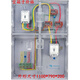 Transparent three-phase CT transformer type power box meter box three-phase plug-in card prepaid meter box photovoltaic box 1100*790*200mm