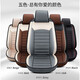Beijing Rice Bowl Zotye 5008/Z200/T600/SR9/SR7 Seat Cover Car Line All-inclusive Seat Cover All-Season General Seat Cover [Textile Gray] Breathable Chunma + Head Pillow and waist rest Zotye Cotton Line Seat Cover