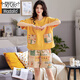 Modal Summer Pyjama Frauen rein. Baumwoll kurzärmelige niedliche koreanische koreanische Art dünne zweiteiler Anzug lässig Frühlings- und Sommermodische Heimkleidung 01 Modell Y687 M80Jin [Jin ist gleich 0,5 kg] -95jin [Jin ist gleich 0,5 kg]