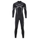 ZCCO new wetsuit one-piece men's 3mm warm and super elastic wear-resistant wet suit cold-proof wetsuit winter swimming suit SCR black 2XL