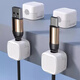 Xunhui Magnetic Cable Processor Desktop Wandmontierte Mobiltelefondaten Kabel Ladungskabel Speicher-Kabel Kabelverkabelungsschnalle Stecker Haken Weiße 6 Pakete