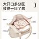 Everyy Bolsa de viaje para mujeres Tripto corto impermeabilizante Portable Fitness de deportes deportivos Gran capacidad Al albaricoque de crema portátil
