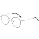 Boshide anti-blue glasses radiation-proof glasses myopia glasses goggles flat glasses black and silver frame