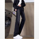 
Digada American retro micro-flare jeans men's spring and autumn high street trend casual and versatile slim straight pants men DFFS-719 black L