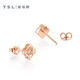 Xie Ruilin (TSL) 18K gold earrings for women, lucky guardian gourd gold earrings and earrings BE186-BE187 BE186-Hourd