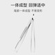 Beauty Skin Stainless Steel Eyebrow Clip Tweezers 3 pieces with eyebrow comb plucking tweezers eyebrow beard false eyelash curler plucking pliers MF8901