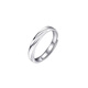 QMXD engraving ring men's trendy high-end single trendy brand niche open index finger ring plain ring boy's tail ring gift ring