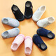Ruiyang Children's Second Cotton Shoes Children's Kindergarten Indoor Shoes Children's Shoes Baby Shoes Soft Sole Flooring Toddler Shoes Gray 6627 Winter Style Two Cotton Size 33 The shoe length is about 20.6
