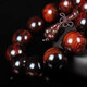 Big Red Rosewood Armband Holz Männer Geschenk rotes Holz Buddhistische Perlen kultureller Rosenkranz Sn3894 2.0*12 Stück Zambia Blutsandelholzarmband