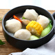
Haixin [59 yuan optional 5 pieces] Upgrade Lock Fresh Series Fish Balls Shrimp Slippers Beef Balls Hot Pot Combination Fujian Specialty Skewers Tender Fish Balls (200g)