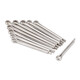 Bingyu bx-17 304 stainless steel cotter pin latch hairpin pin U-shaped pin GB91 steel pin 304 stainless steel cotter pin M2.5*40 (200 pieces)