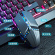 
Applicable to Lenovo Saver Y7000Y9000P gaming laptop 34-piece set of e-sports keys and mouse LOL chicken eating CF YK845-White ice blue light [single keyboard with knob
