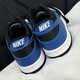 Nike (Nike) Dunk Low Salmon Toe GS Low Top Retro Retro non-glisser-USE-RÉSISTANT CASSORATION CASSORATION DH9765-104 BLUE BLACK ET BLANC 38