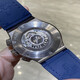 [Second-main 95 NOUVEAU] HUBLOT MONS'S Watch Classic Series Classic Series Fusion Titanium Automatic Mécanique Match Match Match Match de luxe Chronograph Blue Disc 541.NX.7170.lr