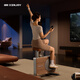Jueying XENJOY small wooden horse dynamic bicycle household indoor bicycle fitness equipment aerobic exercise weight loss exercise Jueying household leisure bicycle walnut version