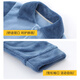 Catman Children's Pajamas Boys Autumn and Winter Coral Fleece Thickened Flannel Boys Cartoon Home Clothes Set Blue 140