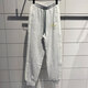 阿迪达斯 （adidas）裤子女裤2025年春季新款运动裤宽松卫裤收口休闲针织长裤 IT9856灰色内里毛圈 M