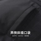Mark Huafei Mountain Print Jacket Men's 2025 Autumn Trendy Letters Easy-Care Baseball Collar Jacket Black 311 XL /180