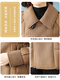 Woodpecker (TUCANO) Mom Winter Large Size Short Down Down Jacket Middle-aged Winter Thickened Cotton Jacket Middle-aged Women's Top Light Brown 2XL (Recommended 105-120 Jin Jin equals 0.5 kg)
