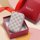 Golf (Golf) Kartenbeutel Frauen bedruckte Münze Brieftasche Mehrfachkartenbeutel Frauenbeutel Clutch lässig vielseitige Brieftasche Geburtstagsgeschenk
