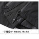 AiShang Outdoor Sports Jacket Men's Spring and Autumn Wind Coat Thin Breathable Quick Dry Elastic Loose Hooded Winter Clothes Leisure Windproof Dark Blue [1208 Double Layer] 4XL [160-185Jin [Jin equals 0.5 kg]]
