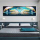 
Mo Hua Lulin Modern Simple Bedroom Decoration Painting Warm and Romantic Bedside Painting Hotel Hotel B&B Room Hanging Painting Background Wall Painting 01 Supporting Mo Yimo 9272 200*60 Black Frame (Diamond Inlay Painting) Customized Size