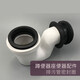 Leixiang squat toilet elbow water storage S elbow seal ring squat pit no bend interface connection rubber flange universal accessories upper rubber ring + second generation rubber ring