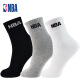 NBA basketball socks men's antibacterial and deodorant sports socks full terry thickened cushioning comfortable casual running socks 3 pairs