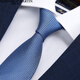 
North Martin high-end silk tie men's business suit shirt gray light blue hand-made mulberry silk wedding groom gift light blue