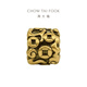 Chow Tai Fook MONOLOGUE National Trend General Majestic Divine Beast Gold Transport Bead Men's Model 17.5cm MR1479