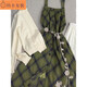Zhidoudou automne et robe d'hiver pour femmes hivernales de style coréen Nouveau style coréen robe de style femme