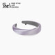 Sie ist Dopaminimitation Seiden Satin High Skull Top Hair Band Hair Crane Stirnband Haarkarte Kopfschmuck Chinesisches Valentinstag Geschenk an Freundin Purple M0