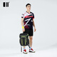 Side and Even Badminton Clothing Set Spring and Summer New Couple Set Short Sleeve Sportswear Quick Dry Breathable Group Purchase Competition Suit Men's Set C112241+12241 XL
