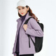 Simboo jacket for men, windproof and warm three-in-one mid-length jacket for mountaineering breathable wear-resistant ski jacket 12805 purple-women S