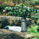 Xidesheng (XDS) Xidesheng Sports Kettle JT-WB230 Capacidad de equipos de conducción al aire libre 700 ml de gris oscuro a cuadros
