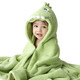 Taoqibaby baby bath towel children's hooded cape bathrobe newborn super soft absorbent bath towel bath hooded towel quick-drying