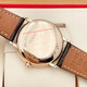 [Second-Hand 99 New] Blancpain 6654 Klassische Herren-Uhren-Serie Automatic Mechanical Watch Moon Phase Month Woche Second-Hand Luxury Watch 6223-2987-55B/18K Roségold Diamond-Set