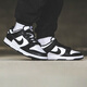 Nike Nike Summer Men's Low-Top Chaussures dunk Low Fashion Trendy confortable Houstable Low-Top Casual Chores Sports Chaussures DD1391-100 / Black / White 41
